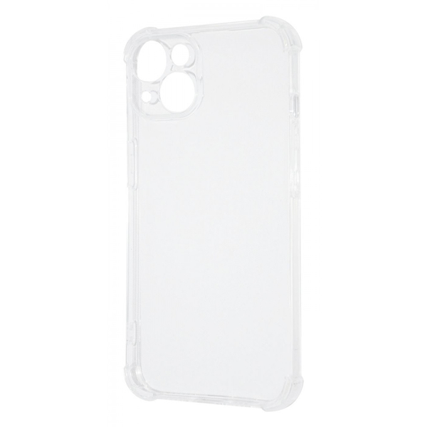 Чохол WXD силікон 0.8 mm HQ iPhone 14 Transparent