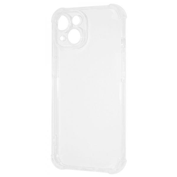 Чохол WXD силікон 0.8 mm HQ iPhone 15 Transparent