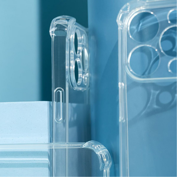 Чохол WXD силікон 0.8 mm HQ iPhone 15 Transparent, зображення 6