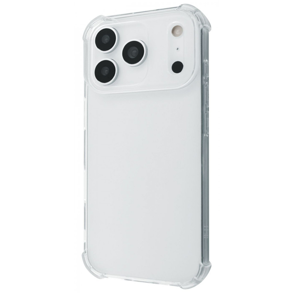 Чохол WXD силікон 0.8 mm HQ iPhone 17 Pro Transparent