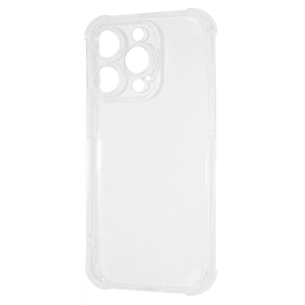 Чохол WXD силікон 0.8 mm HQ iPhone 15 Pro Transparent