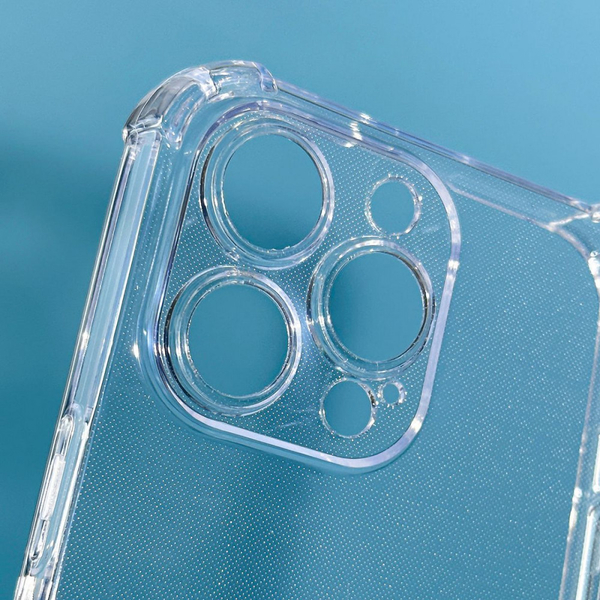 Чохол WXD силікон 0.8 mm HQ iPhone 15 Pro Max Transparent, зображення 7