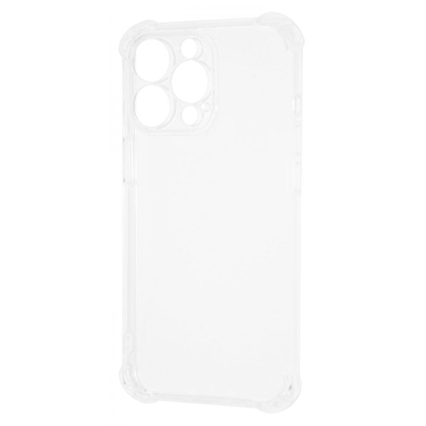 Чохол WXD силікон 0.8 mm HQ iPhone 13 Pro Max Transparent