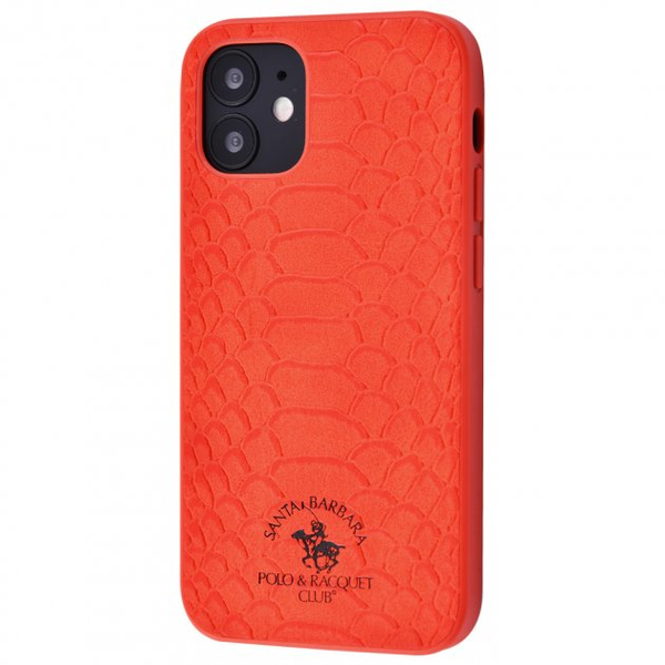 Чехол POLO Knight Leather Apple iPhone 12 Mini Red