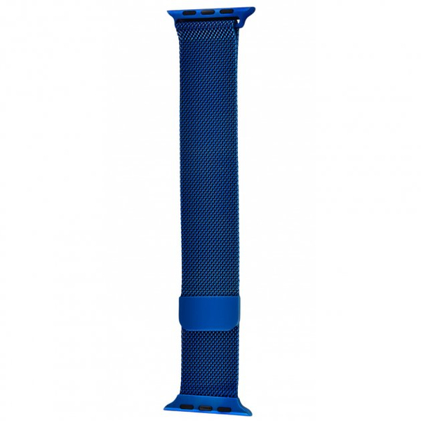Ремешок Milanese Apple Watch 38/40 mm Blue, Цвет: Синий, Оригинальное название цвета: Blue, Диагональ экрана: 1,57 (40 mm)