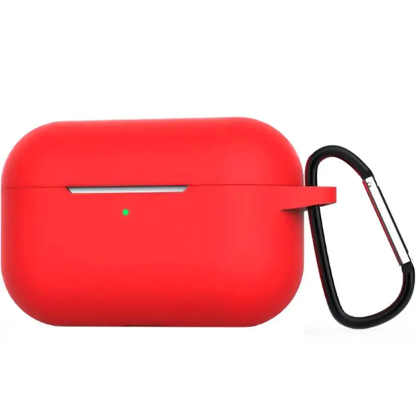 Чехол силиконовый AirPods Pro Red, Цвет: Красный, Оригинальное название цвета: Red