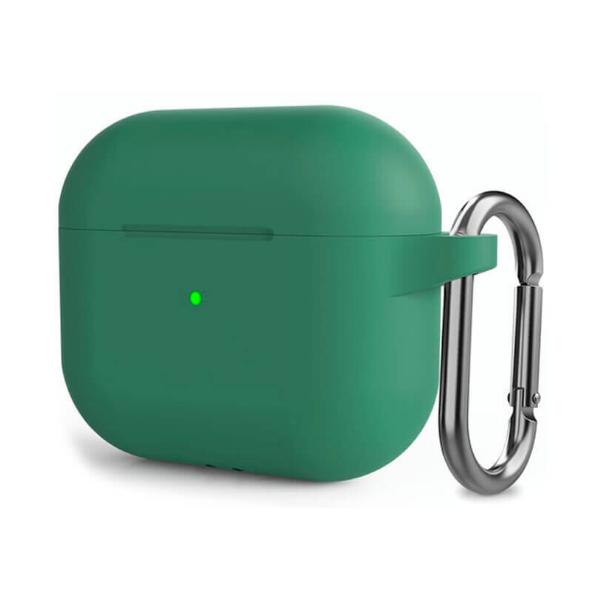 Чехол силиконовый AirPods 3 Forest green, Цвет: Зеленый, Оригинальное название цвета: Pine Green