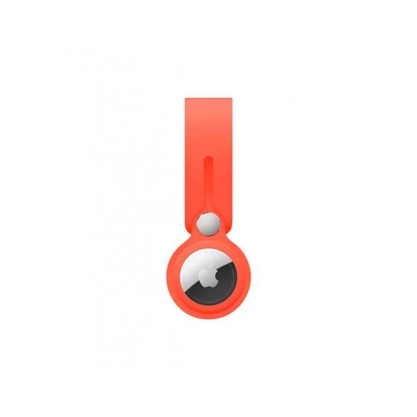 Брелок силиконовый WiWU Silicone Loop для Airtag Orange, Цвет: Orange