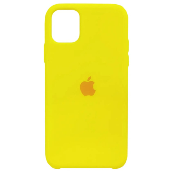 Чехол силиконовый Full Cover Apple iPhone 11 Flash Lime