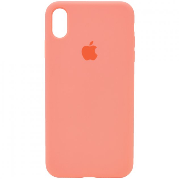 Чехол силиконовый Apple iPhone XS Max Nectarine