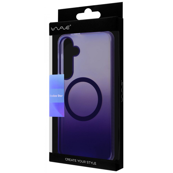 Чохол WAVE Premium Shadow Star Case with Magnetic Ring Samsung Galaxy S24 Black, зображення 2