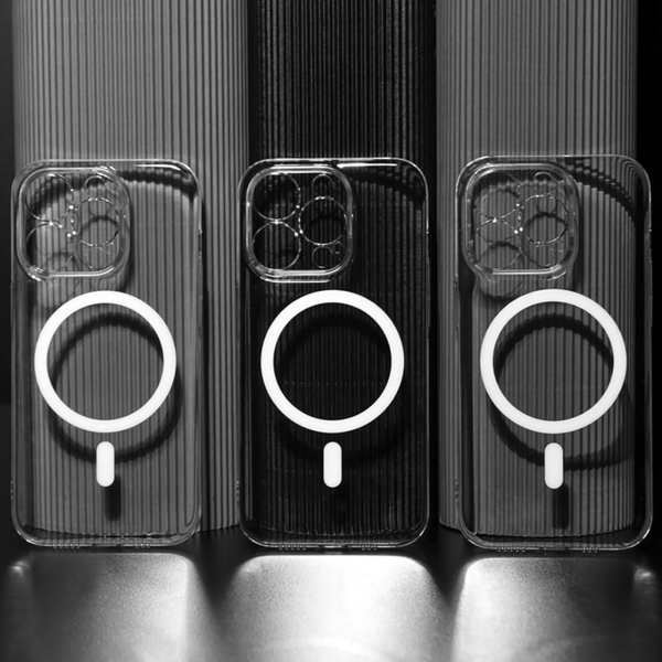 Чохол WAVE Premium Crystal Case with Magnetic Ring iPhone 14 Transparent, изображение 6