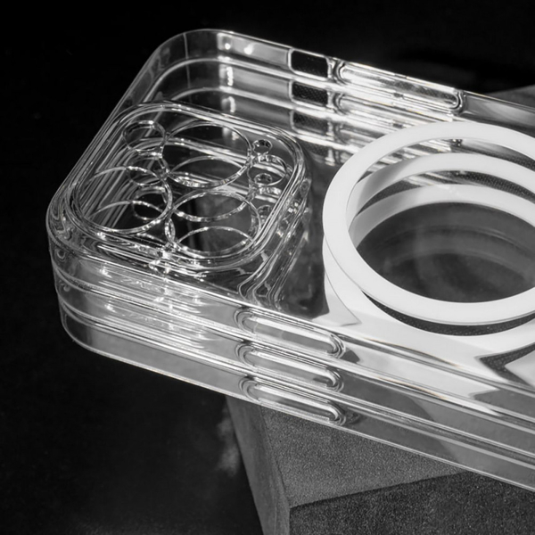 Чохол WAVE Premium Crystal Case with Magnetic Ring iPhone 13 Transparent, изображение 7