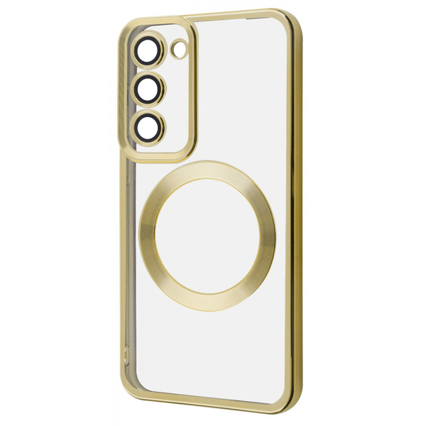 Чохол WAVE Metal Color Case with Magnetic Ring Samsung Galaxy S23 Gold