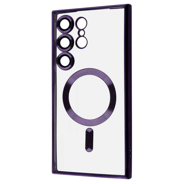 Чохол WAVE Metal Color Case with Magnetic Ring Samsung Galaxy S25 Ultra Deep purple