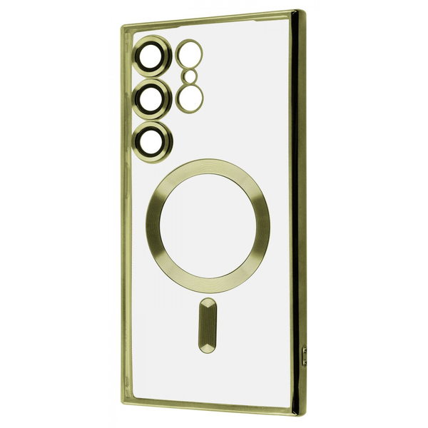 Чохол WAVE Metal Color Case with Magnetic Ring Samsung Galaxy S24 Ultra Gold