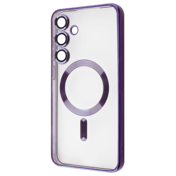 Чохол WAVE Metal Color Case with Magnetic Ring Samsung Galaxy S25 FE Deep purple