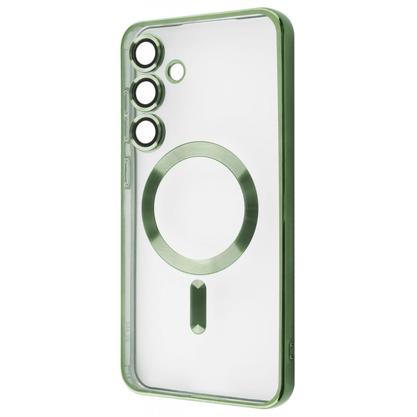 Чохол WAVE Metal Color Case with Magnetic Ring Samsung Galaxy S25 FE Dark green