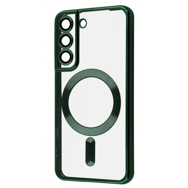 Чохол WAVE Metal Color Case with Magnetic Ring Samsung Galaxy S22 Dark green