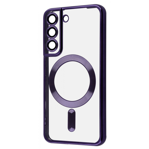Чохол WAVE Metal Color Case with Magnetic Ring Samsung Galaxy S22 Deep purple