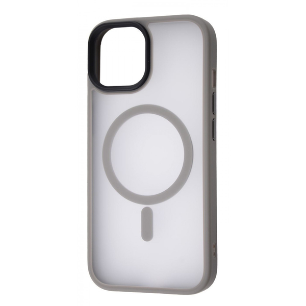 Чохол WAVE Matte Insane Case with Magnetic Ring iPhone 15 Gray