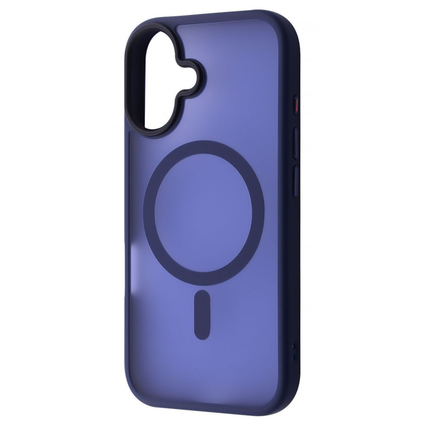 Чохол WAVE Matte Insane Case with Magnetic Ring iPhone 16 Midnight blue