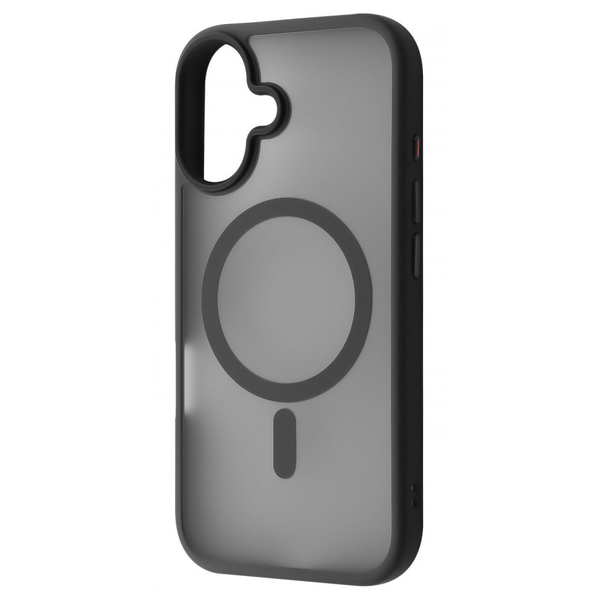 Чохол WAVE Matte Insane Case with Magnetic Ring iPhone 16 Black