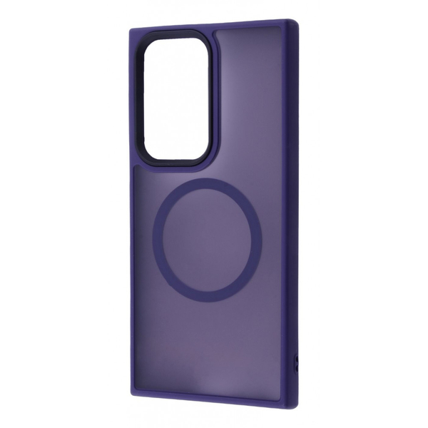 Чохол WAVE Matte Insane Case with Magnetic Ring Samsung Galaxy S23 Ultra Deep purple