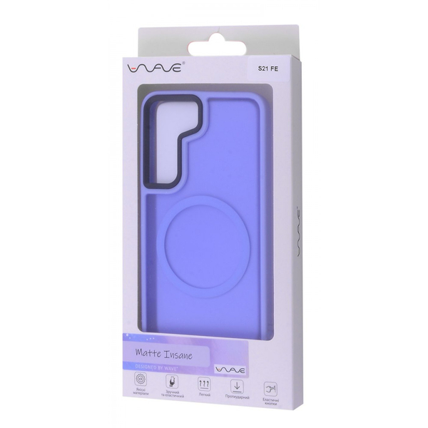 Чохол WAVE Matte Insane Case with Magnetic Ring Samsung Galaxy S21 FE (G990B) Midnight blue, зображення 2