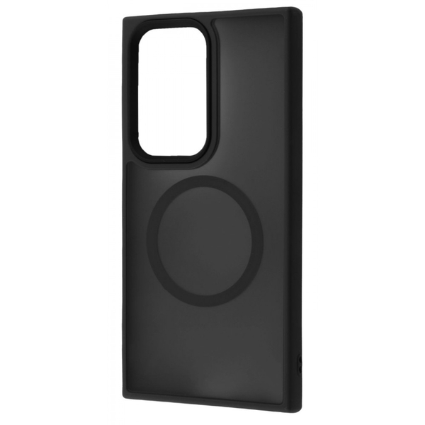 Чохол WAVE Matte Insane Case with Magnetic Ring Samsung Galaxy S22 Ultra Black