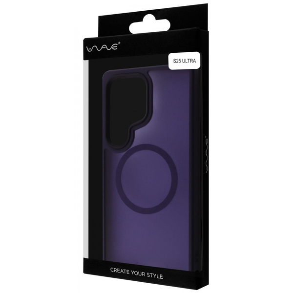 Чохол WAVE Matte Insane Case with Magnetic Ring Samsung Galaxy S25 Ultra Light purple, зображення 2