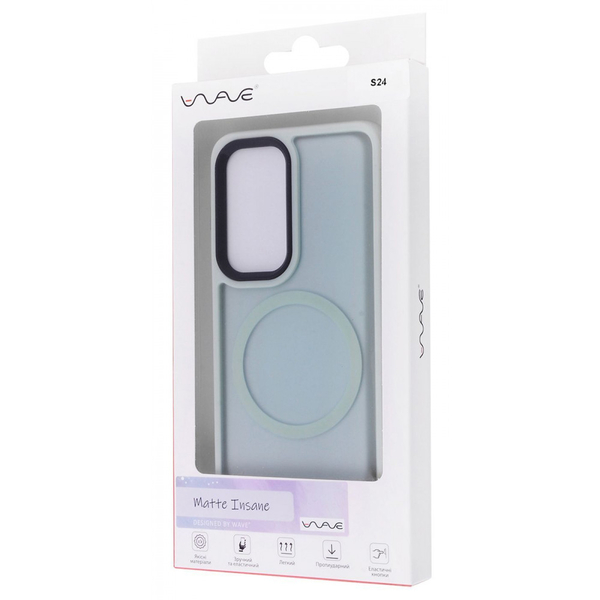 Чохол WAVE Matte Insane Case with Magnetic Ring Samsung Galaxy S24/S25 Deep purple, зображення 2