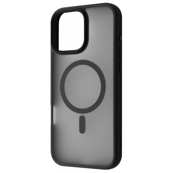 Чохол WAVE Matte Insane Case with Magnetic Ring iPhone 16 Pro Black