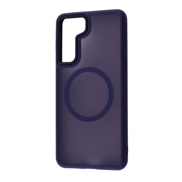 Чохол WAVE Matte Insane Case with Magnetic Ring Samsung Galaxy S22 Deep purple