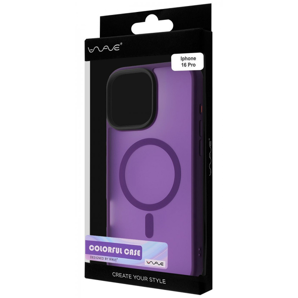 Чохол WAVE Matte Insane Case with Magnetic Ring iPhone 16 Pro Gray, зображення 7