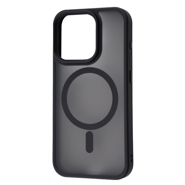 Чохол WAVE Matte Insane Case with Magnetic Ring iPhone 15 Black
