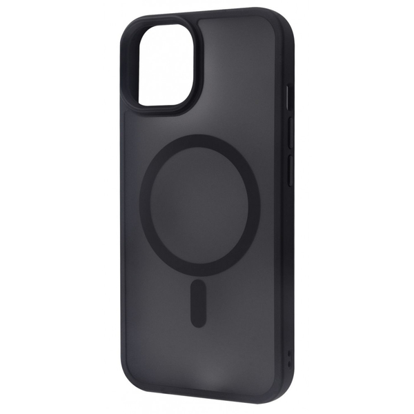 Чохол WAVE Matte Insane Case with Magnetic Ring iPhone 13 Black