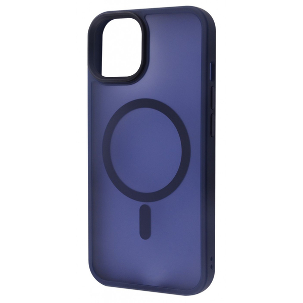 Чохол WAVE Matte Insane Case with Magnetic Ring iPhone 13 Midnight blue