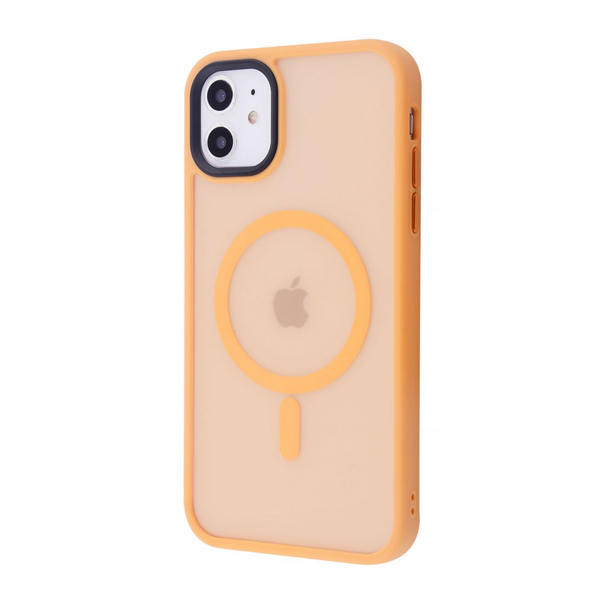 Чохол WAVE Matte Insane Case with Magnetic Ring iPhone 11 Orange