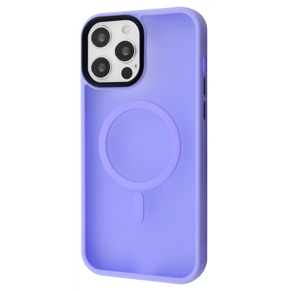 Чохол WAVE Matte Insane Case with Magnetic Ring iPhone 12/12 Pro Sierra blue