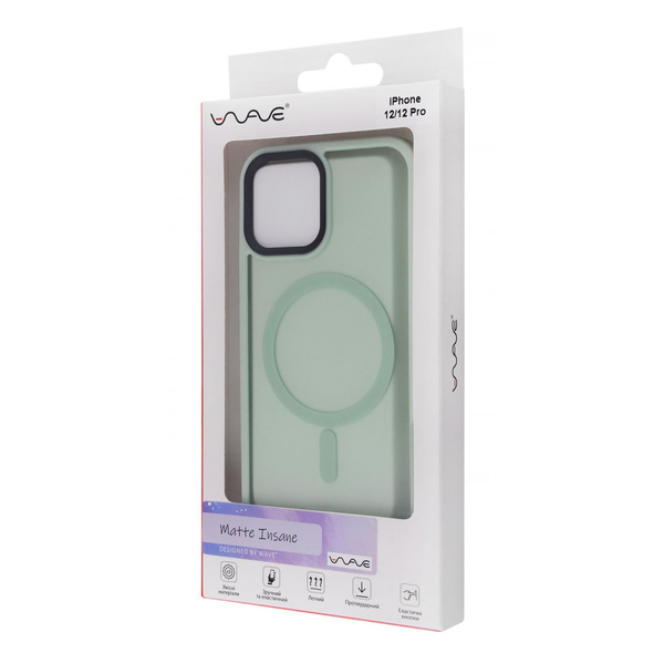 Чохол WAVE Matte Insane Case with Magnetic Ring iPhone 12/12 Pro Deep purple, зображення 2
