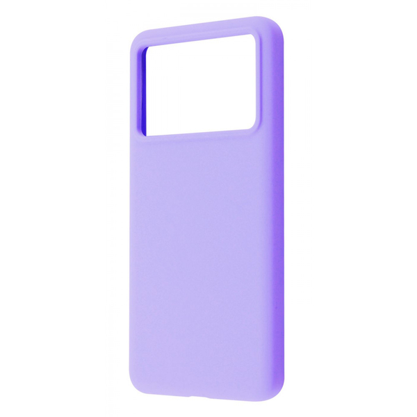 Чохол WAVE Full Silicone Cover Xiaomi Poco X6 Pro 5G Light purple