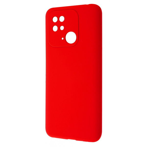 Чохол WAVE Full Silicone Cover Xiaomi Redmi 10C Red